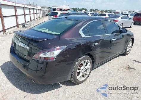 2014 Nissan Maxima 3.5 Sv from USA, damaged, VIN 1N4AA5AP0EC450186